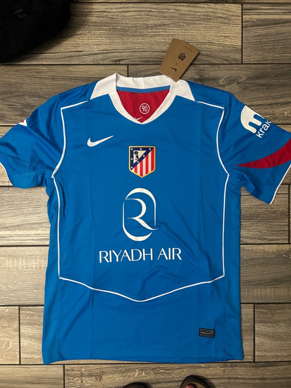 Atletico Madrid 25/26 Away Jersey | La liga Badges | Size Medium